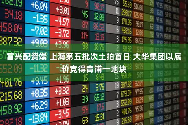 富兴配资端 上海第五批次土拍首日 大华集团以底价竞得青浦一地块